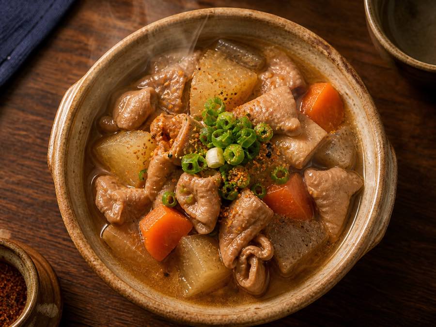 名物 もつ煮込み