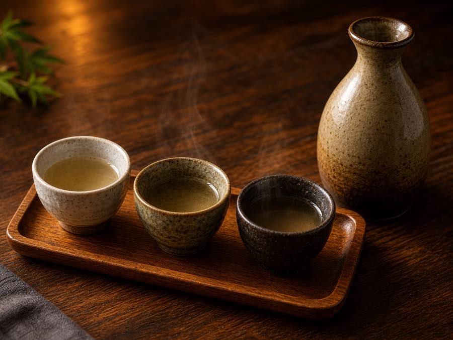 地酒3種飲み比べ
